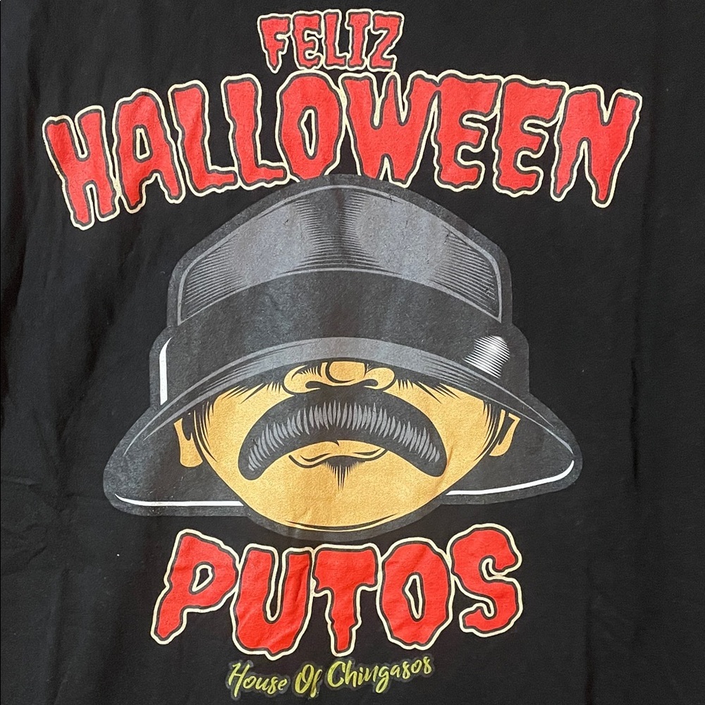 Gildan Black Halloween Graphic Tee - Picture 2 of 4